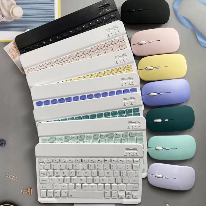Tablet wireless laptop, keyboard, universal classic learning machine for office, set, bluetooth