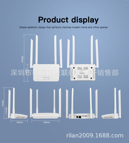 E CP912 4G 5G CPE home wireless router free broadband CAT4 card plug -in outer