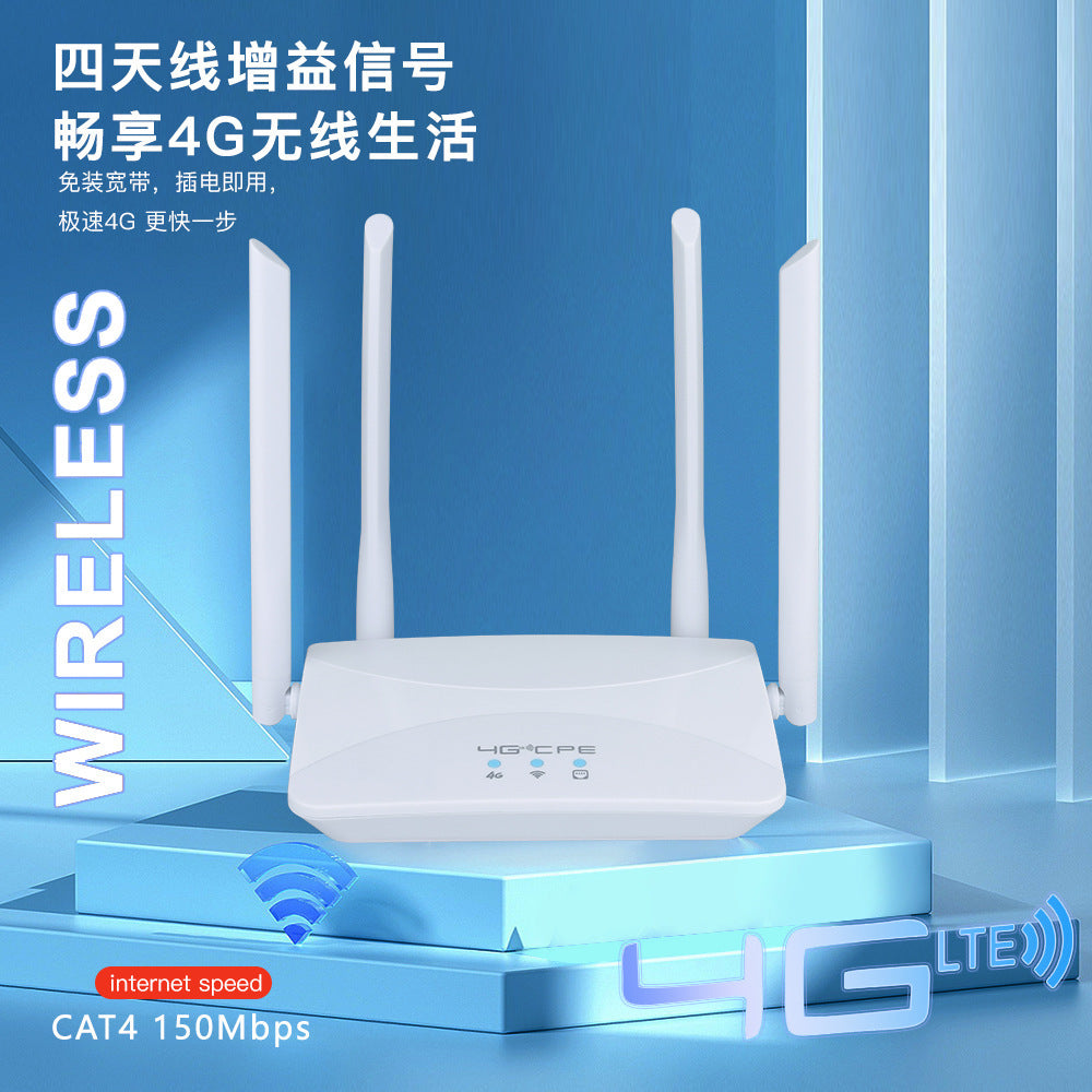 4G CPE WIFI Router home router Mobile Wifi Router plug SIM card LTE LTE Russia