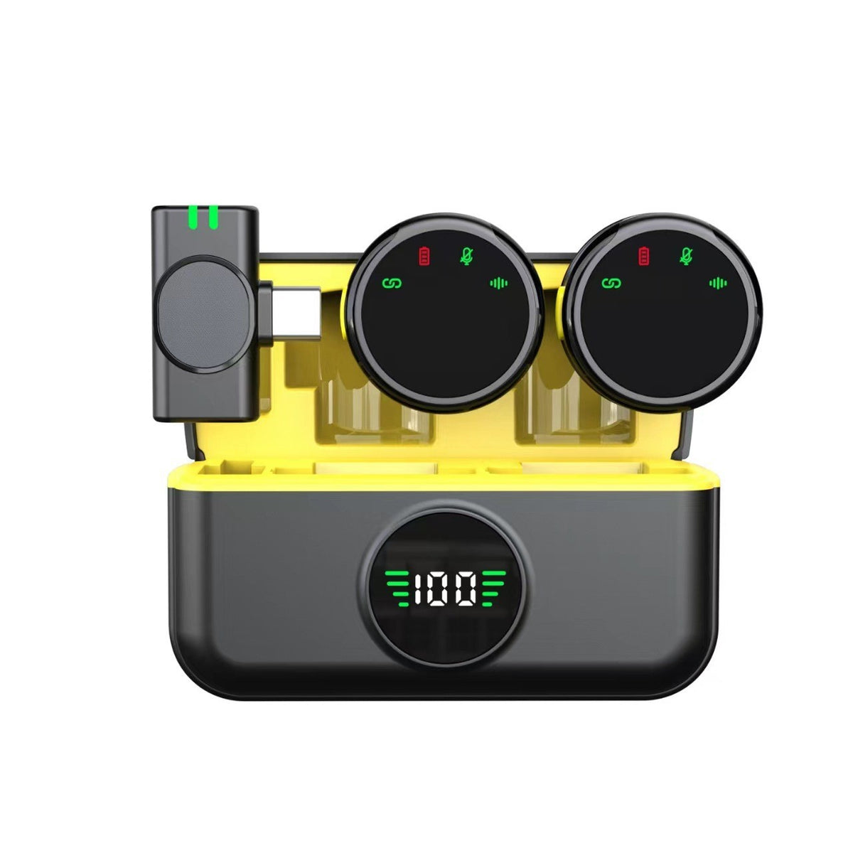 K9 wireless lapel microphone F16 radio live recording one to two noise reduction TikTok Bluetooth mi