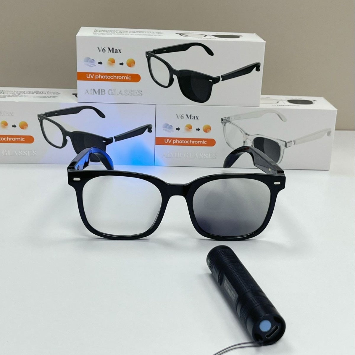 (Cross-border trading), fashionable trend glasses, sunglasses, for beloved, remote control