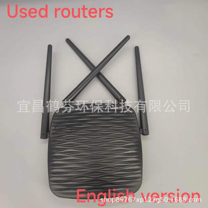 Used TENGDA AC5 WALL-PIERCING 5G Router 1200m Wireless WiFi