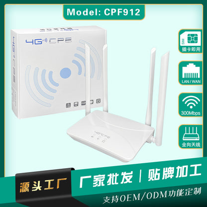 European wireless cpe 4G WIFI router Mobile WIFIrouter insert SIM card Russia
