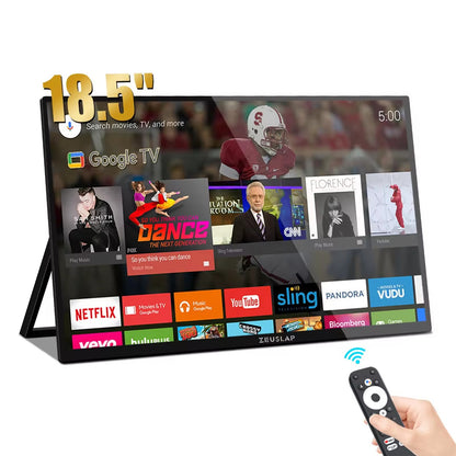 ZEUSLAP 18.5 "Smart TV Touch Screen Portable Portable Display
