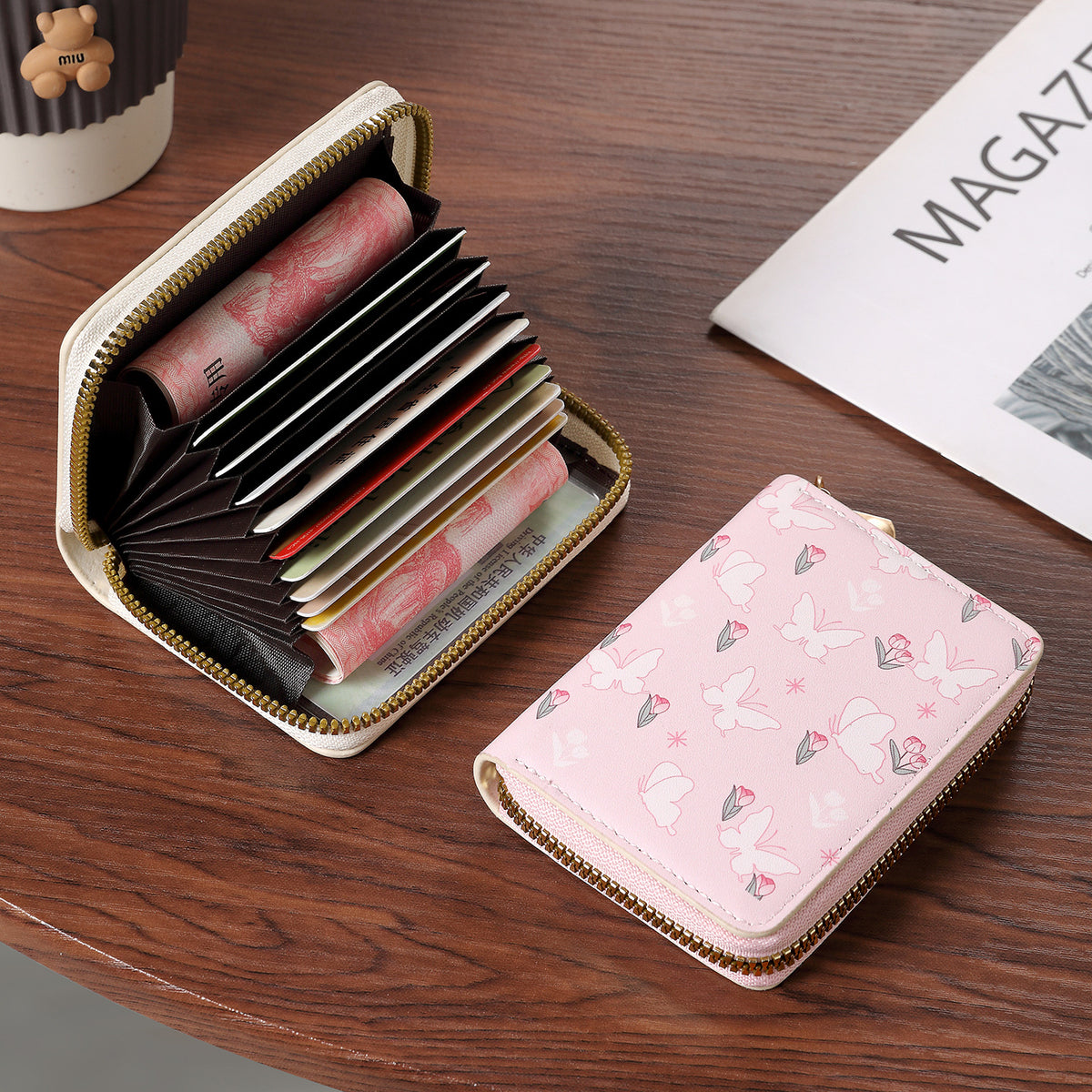 (Cross-border trading), short fresh card holder, wallet, universal bag, Japanese and Korean