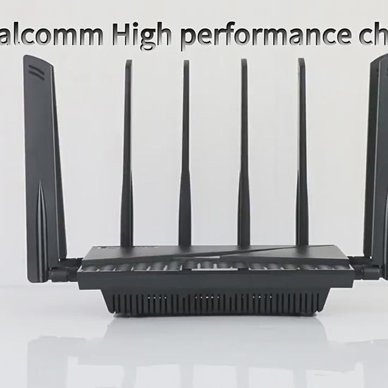 4cc carrier aggregation 5g Qualcomm x75 gaming router full Netcom plug-in card 2.5g port dual-band w