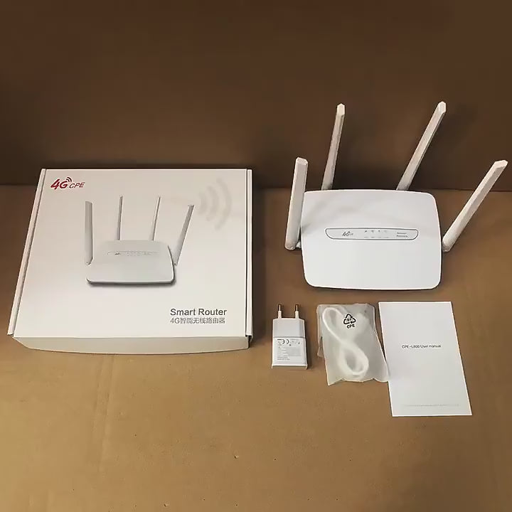 4G router SIM card to network cable 150Mbps WiFi Router European Africa Malays Model C300