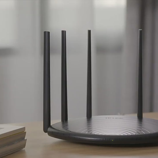TP-LINK 1900M Gigabit port dual-frequency wireless router through wall TL-WDR7666 Gigabit Easy Exhib